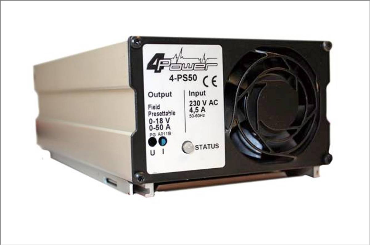 4 Power 50A lader 12 - 18 volt
