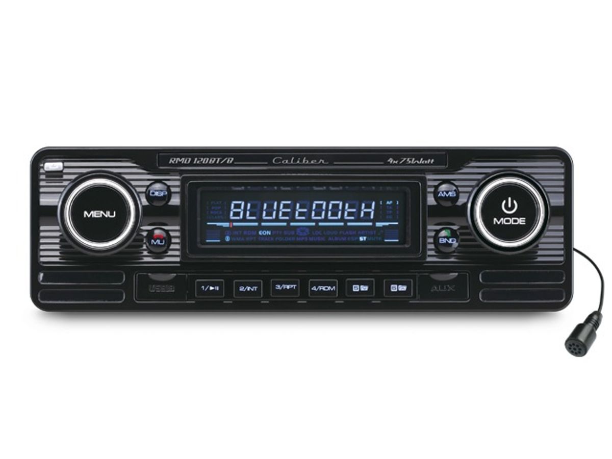 Caliber Retro Radio RMD120BT-B