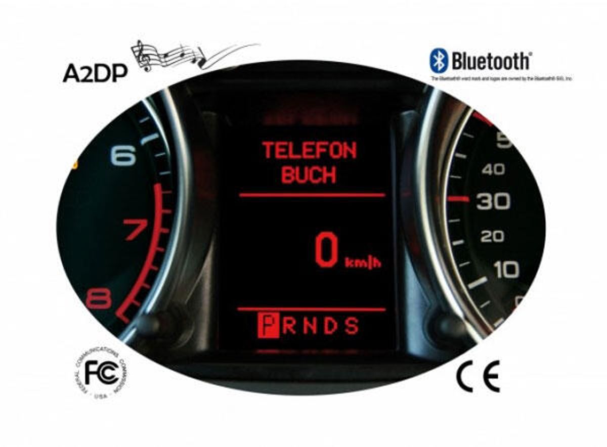Fiscon BASIC Blåtann handsfreesett Audi Chorus II/Concert II/Sym
