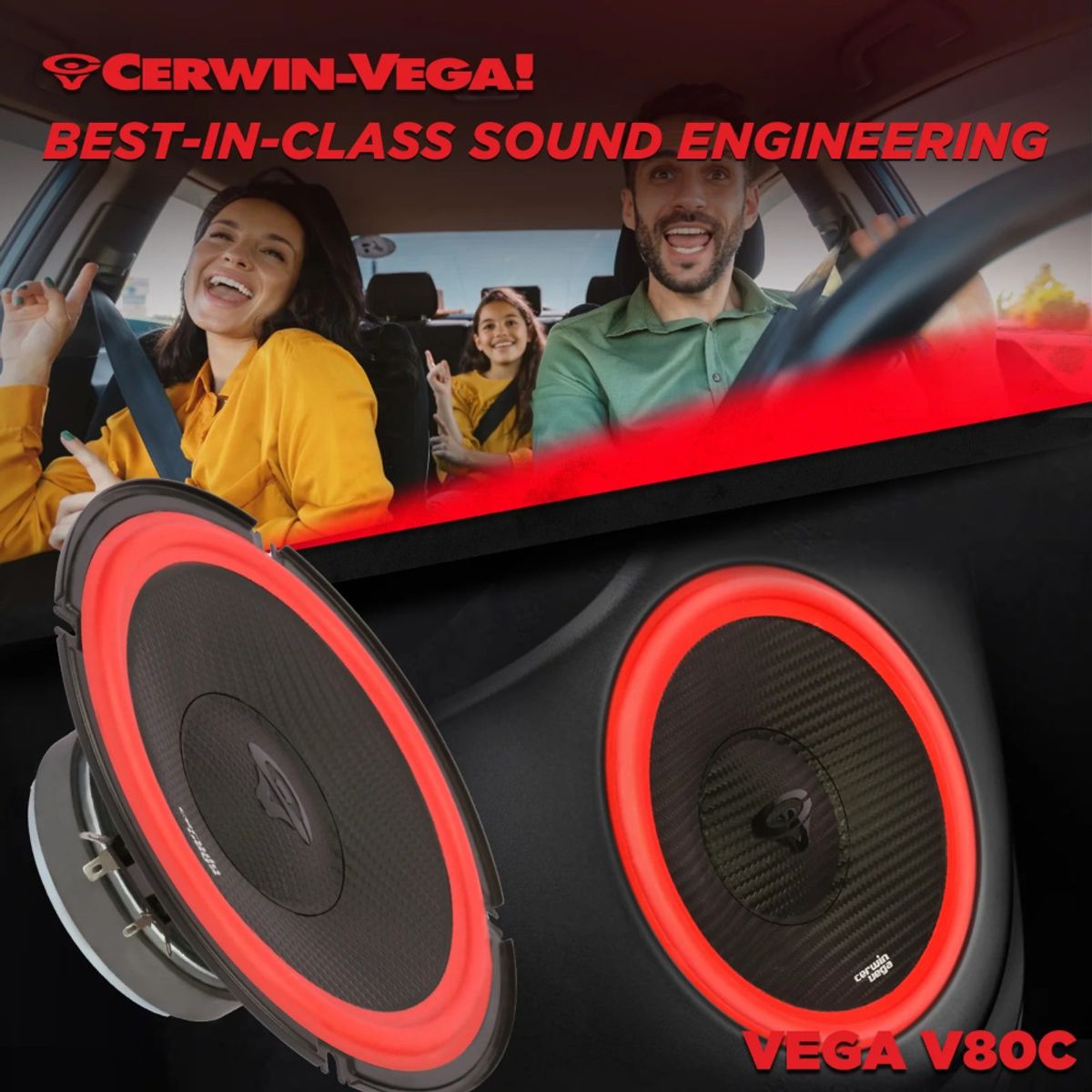  Cerwin Vega V80C Vega 200mm sett 2025 Edition